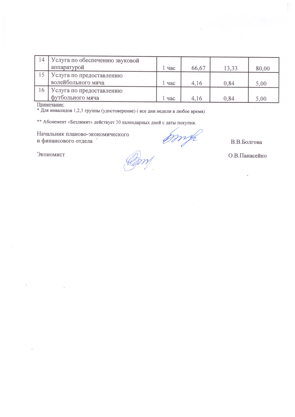 Прейскурант ГУ ГДЮСШ 6 от 01.05.2024 page 0003